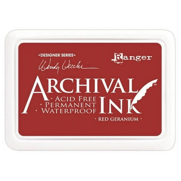 Wendy Vecchi Archival Ink - Waterproof -Geranium