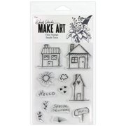 Wendy Vecchi Make Art Clear Stamps-Doodle Town