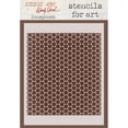 thumbnail image 1 of Wendy Vecchi Studio Stencil Collection-Honeycomb, 1 of 2