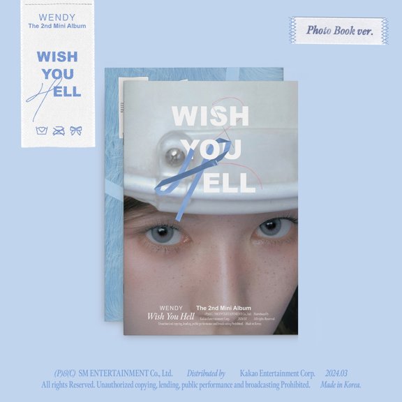 Wendy - WENDY The 2nd Mini Album 'Wish You Hell' (Photo Book Ver.) - Music & Performance - CD