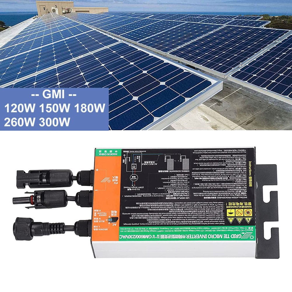 Inverter Di Rete Y&H 600W - DC A AC 220V, MPPT, Per Pannelli Solari 30V/36V, Impermeabile IP65, Per Balcone O Giardino - Foto 7