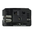 thumbnail image 1 of WendyZ 150W Car Power Inverter 12V DC to 110V/220V AC Converter Adapter Plug Outlet usb, 1 of 5