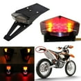 WendyZ LED Rear Mudguard Brake Tail Light for OffRoad Dirt Bikes