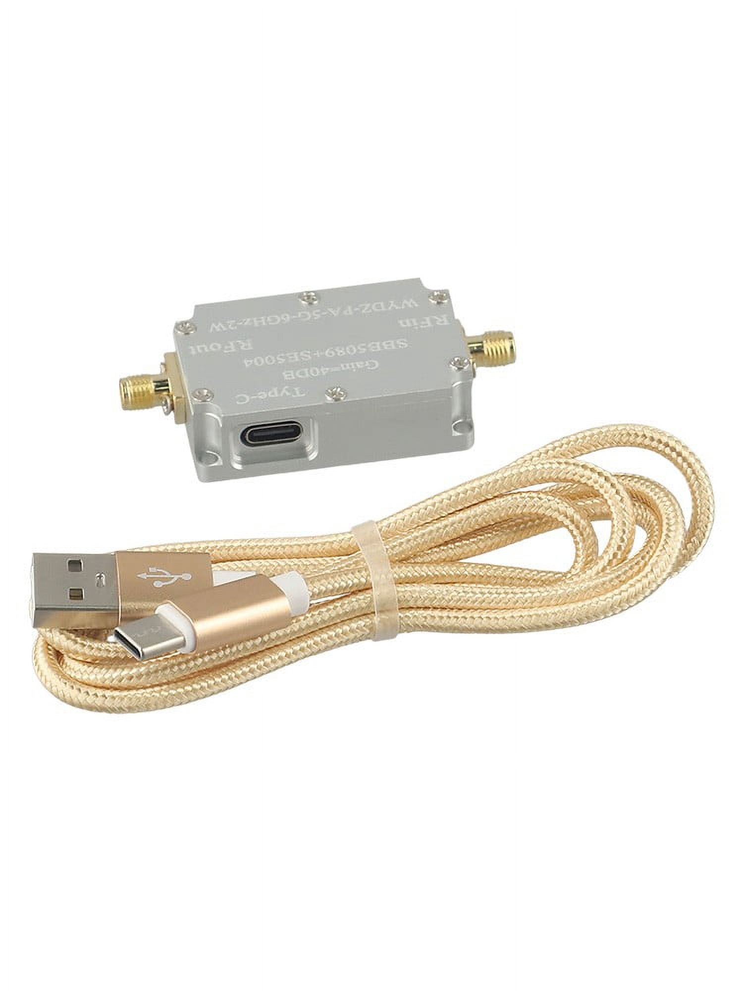 Amplificateur De Puissance RF 1W 1G-3GHz 40dB - Module SBB5089+SZA2044 - Alimentation USB Type-C - Neuf Avec Garantie 3 Ans