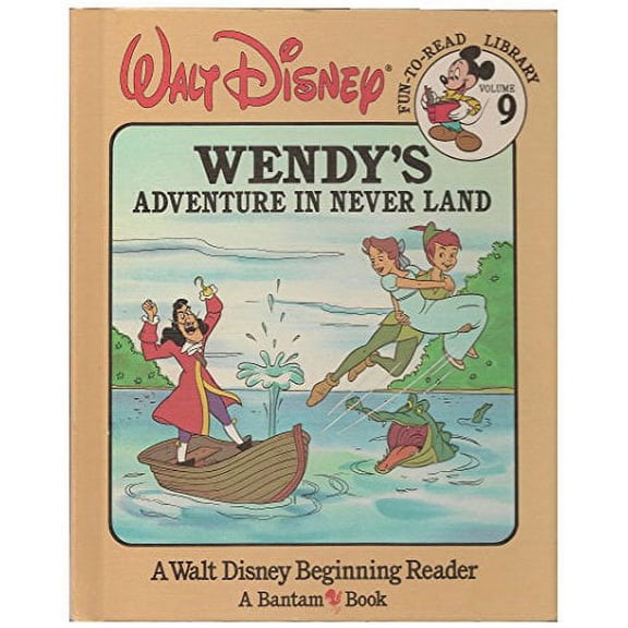 Pre-Owned Wendy's Adventure in Never Land (Walt Disney Fun-To-Read Library, Volume 9) (Hardcover) 0553055852 9780553055856