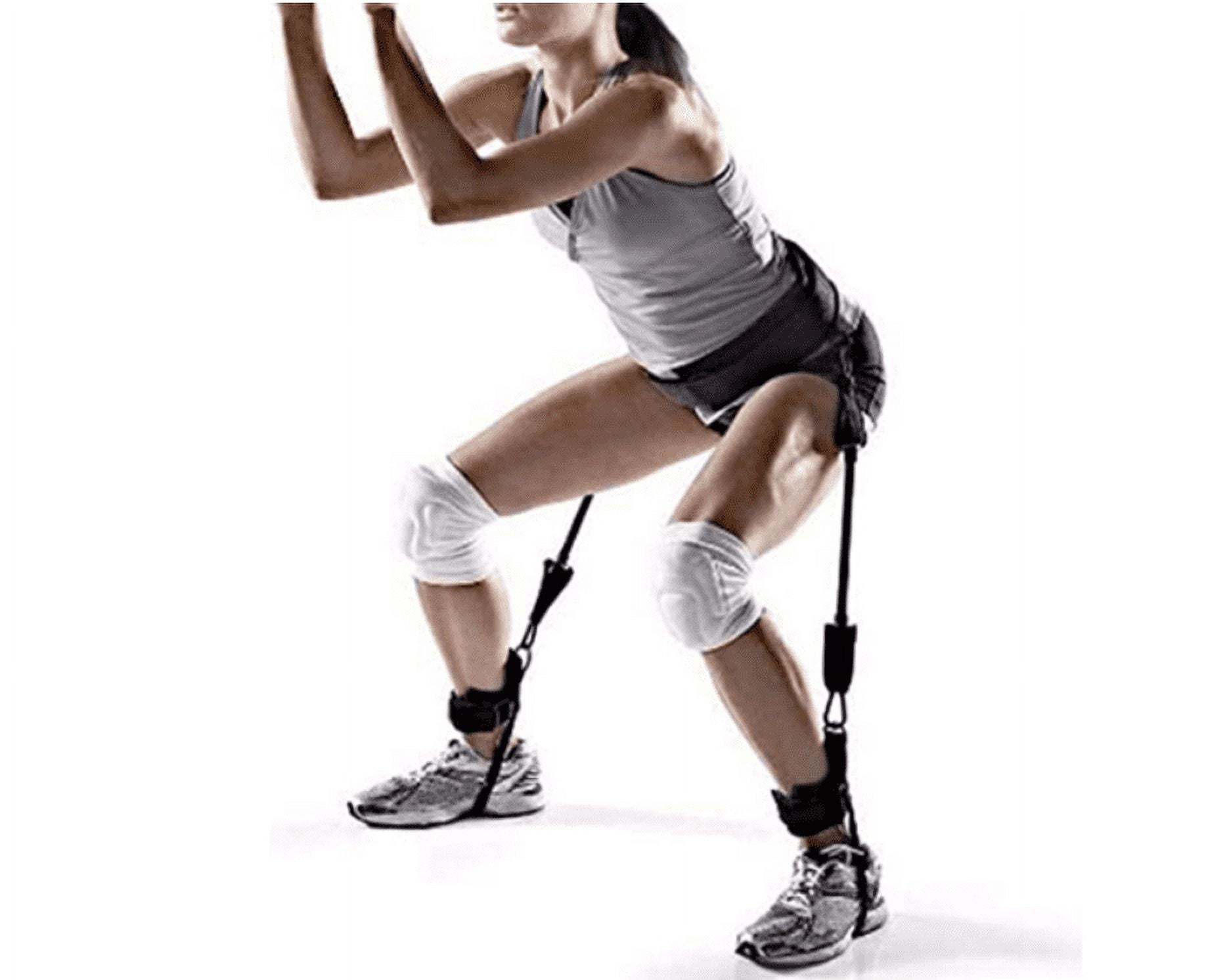 Wendywu Latex Resistance Jumping Trainer with Waistband & Ankle Straps ...