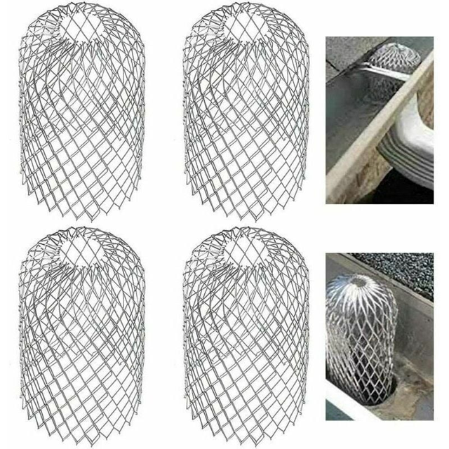 Wenfen G Need 4 Pack Metal Gutter Guards Expandable Filter Screen Leaf