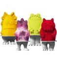 Wenfen Tovolo Silicone Popsicle Molds with Sticks (Dino) Ice Pop