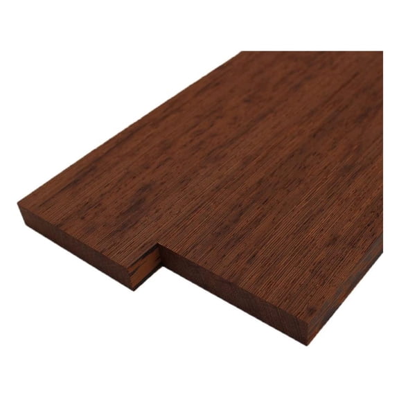 Wenge Lumber Boards - 3/4" x 4" (2 Pcs) (3/4" x 4" x 24")