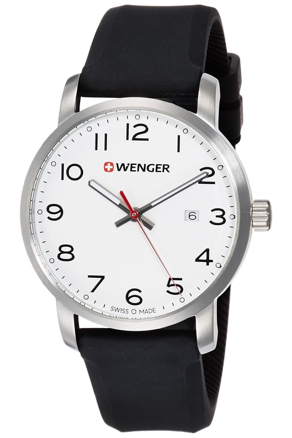 Avenue Men's White Dial Stainless Quartz Watch 01.1641.103