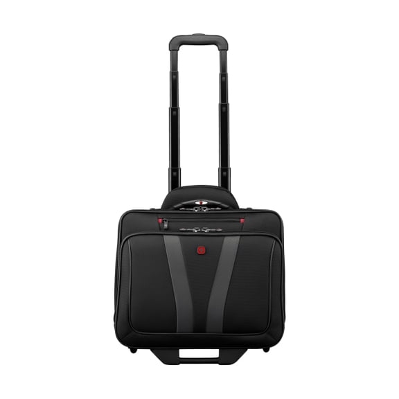 Wenger Granada Pro Wheeled Laptop Case With 15.6" Laptop Pocket, Black