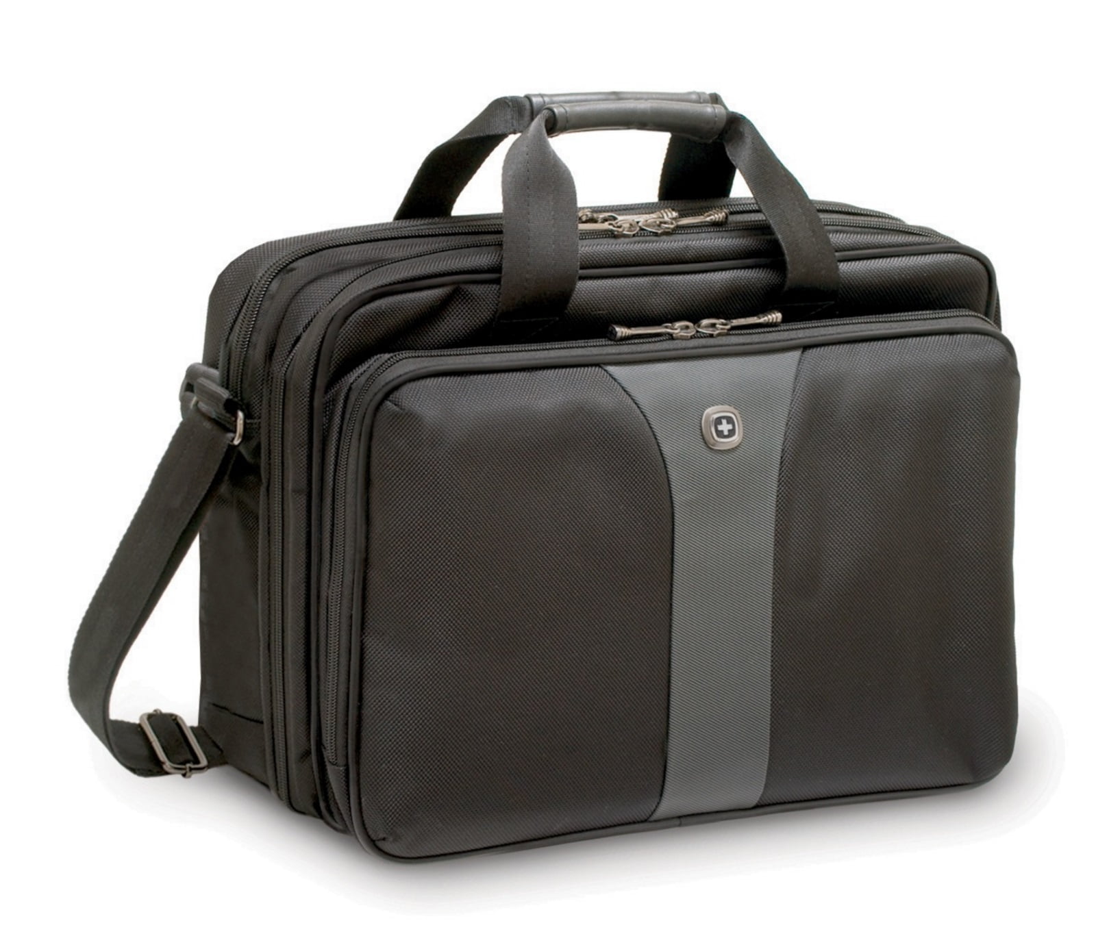 Wenger Legacy 16-inch Double Compartment Laptop Case Black/Grey ...