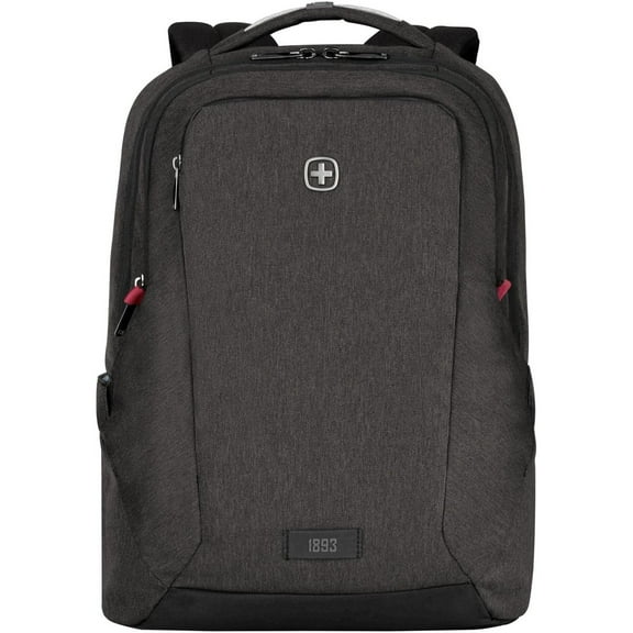 Wenger MX Professional Carrying Case (Backpack) for 10" to 16" Notebook, Tablet, Heather Gray