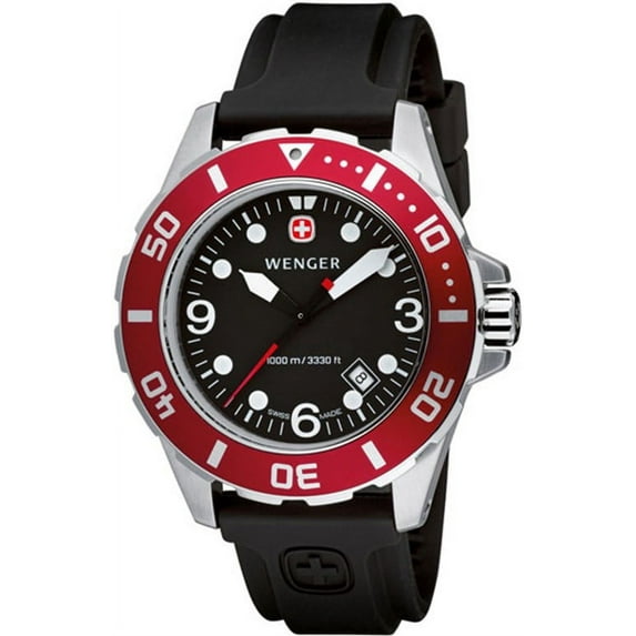 Wenger Men's Swiss Made Aquagraph 1000M Watch 72233