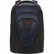 Wenger Polyester 16" Ibex Pro Laptop Backpack, Black/Navy