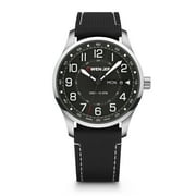 Wenger Swiss Army Mens 01.1541.127 Attitude Black Dial Watch 42mm MSRP $220