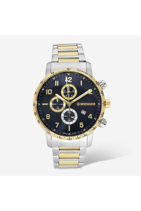 Swiss Army Men's 01.1543.112 Attitude Blue Dial Watch 44 mm MSRP$365