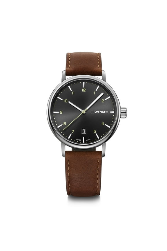 Swiss Army Men's 01.1731.115 Urban Classic Black Dial Watch 40mm MSRP$215