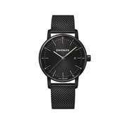 Wenger Swiss Army Mens 01.1741.137 Urban Classic Black Dial 42mm Watch MSRP$255
