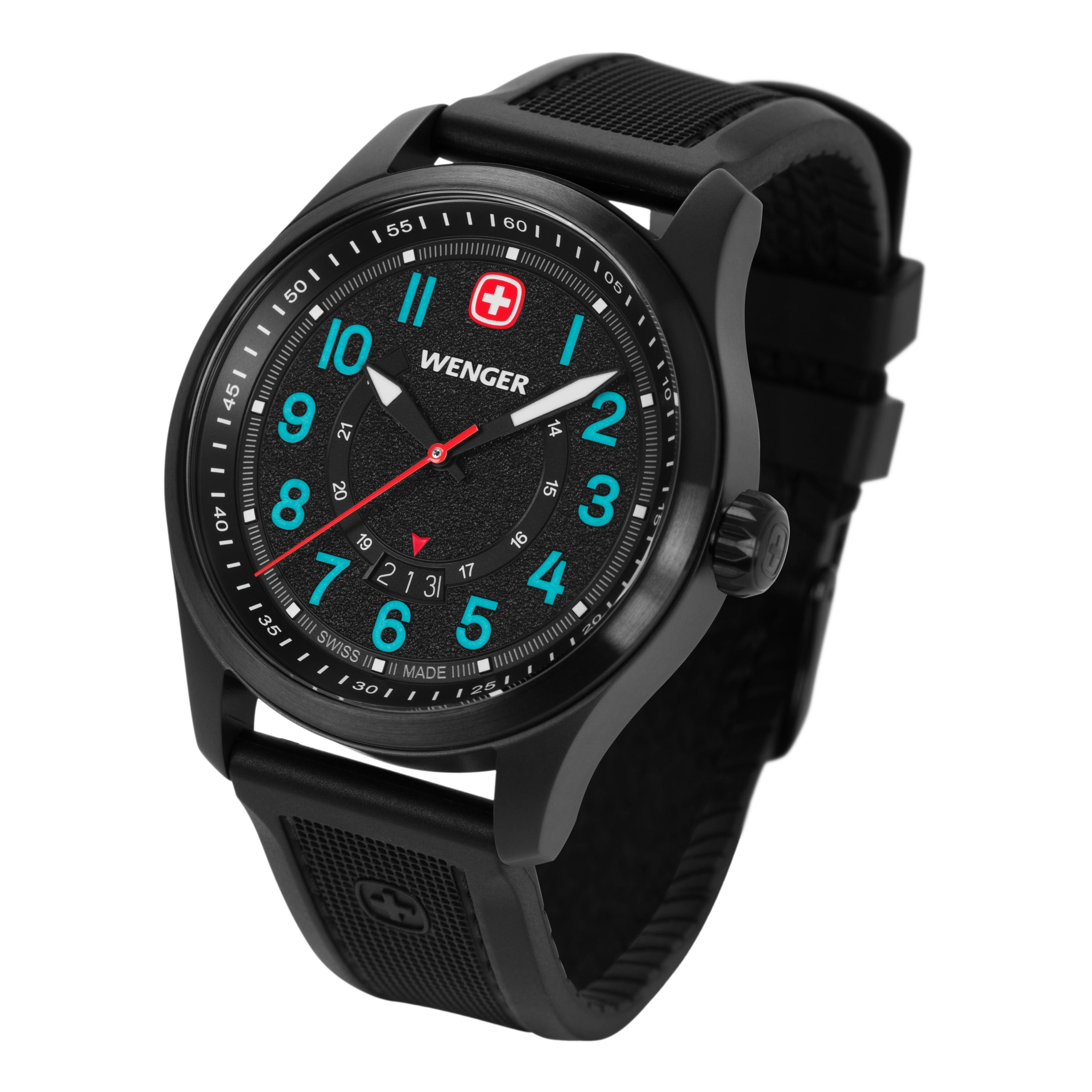 Wenger Terragraph Swiss Made Watch in Bronze and Black Ice with