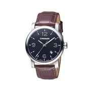 Wenger Urban Metropolitan 41mm Steel Black Dial Quartz Mens Watch 01.1041.128