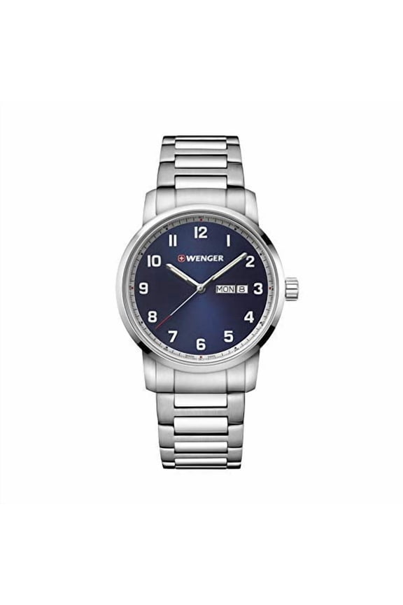 Attitude Men's Blue Dial Stainless Quartz Watch 01.1541.121
