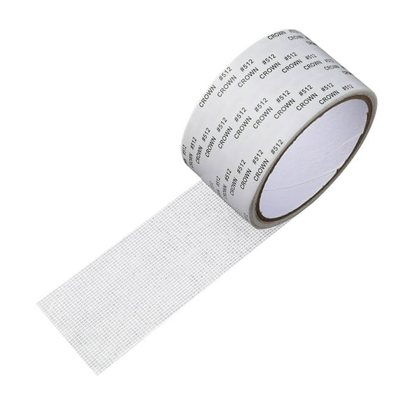 Wenini White Door Fly Screen Repair Tape, 1" x 80" Mosquito Screen Mesh Patch, Heavy Duty Self-Adhesive Screen Cover for Window Door Tent Mesh Repair, White
