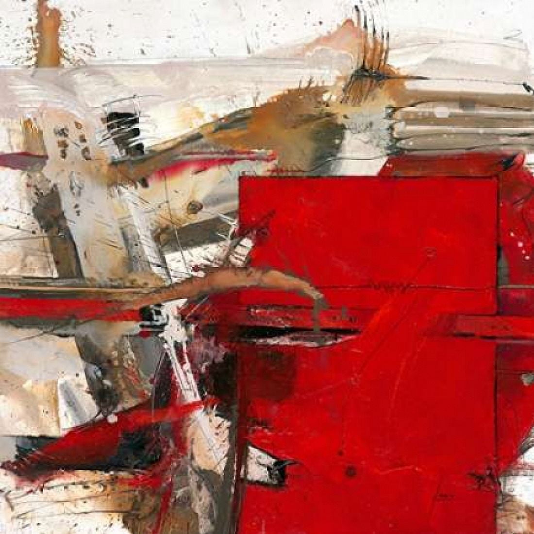 Wenn der Trieb einen Gedanken be Canvas Art - Norbert Mayer (24 x 24)