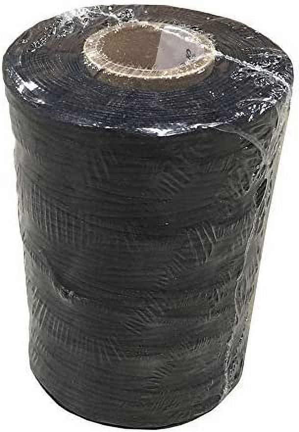 Weno Networks Black Waxed Lacing Cord Twine/Cable TIE Down, Polyester