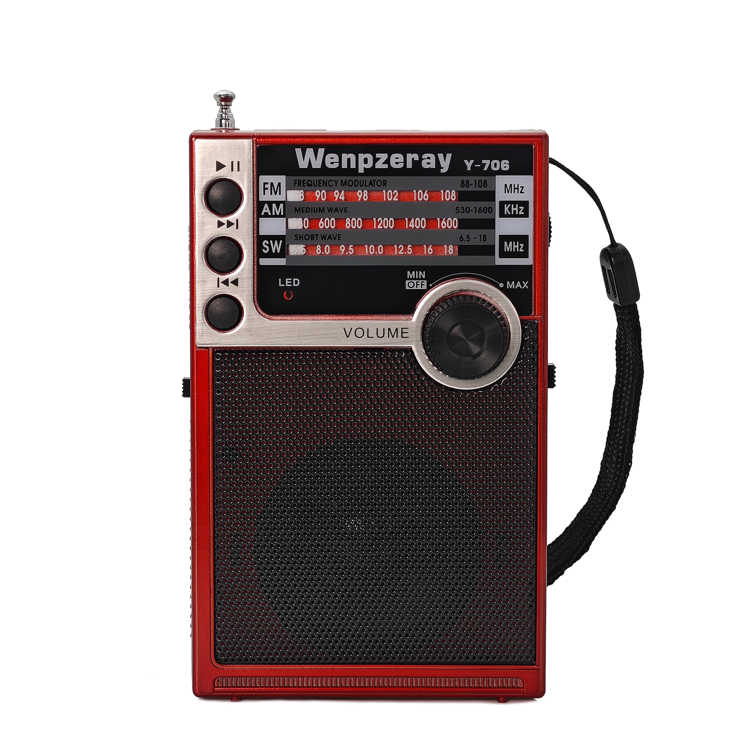Wenpzeray Y-706 Portable Pocket Multifunction Radio AM FM SW Band ...