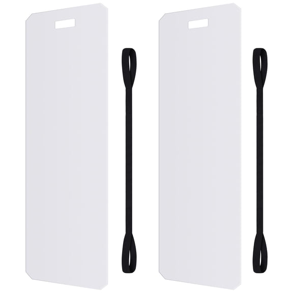 Wenqik 2 Pcs Appliance Sliders for Refrigerators Plastic Appliance Glide with Pull Strap Furniture Moving Slides for Tile Hardwood Floors Protection Glides Easily