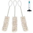 thumbnail image 1 of WENSES Tire Lube Brush Applicator Swab (3-Pack), 11.5" Length, Includes Tread Depth Gauge, 1 of 6