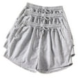 thumbnail image 1 of Wensltd 3PC Womens Sweat Shorts Thin Slim Fit Summer Sleep Lounge Shorts, 1 of 6