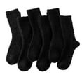 thumbnail image 1 of Wensltd 6 Pairs Women Warm Fleece Socks Thick Lined Thermal Cozy Home Socks Warm Winter Indoor Floor Socks, 1 of 1