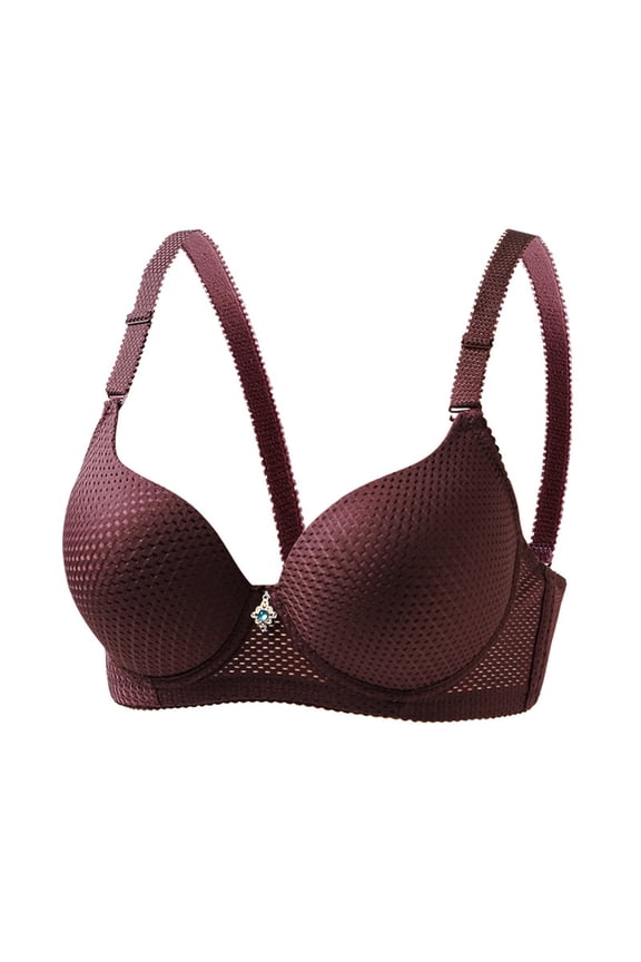 Bras for Women Full Coverage Bras Adjustable Straps Comfortable Breathable Everyday Wear Office Work 36A to 46B