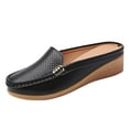 thumbnail image 1 of Wensltd Casual Penny Loafers for Women Versatile Soft Sole Women Dressy Shoes Comfortable Flat Loafers, 1 of 7