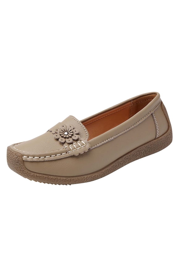 Casual Penny Loafers for Women Versatile Soft Sole Women Dressy Shoes Comfortable Flat Loafers
