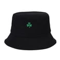 thumbnail image 1 of Wensltd Comfortable Fit Hats for Women St Patrick's Day Printed Bucket Hats Summer Lightweight and Breathable for Outdoor Black, 1 of 5