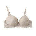 thumbnail image 1 of Wensltd Everyday Minimizer Bras Women Underwire Lightweight Bras Seamless Design Comfortable Lift Support Full Coverage Bras, 1 of 1