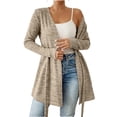thumbnail image 1 of Wensltd Fall Cardigans for Women Loose Casual Open Front Long Sleeve Tops, 1 of 9