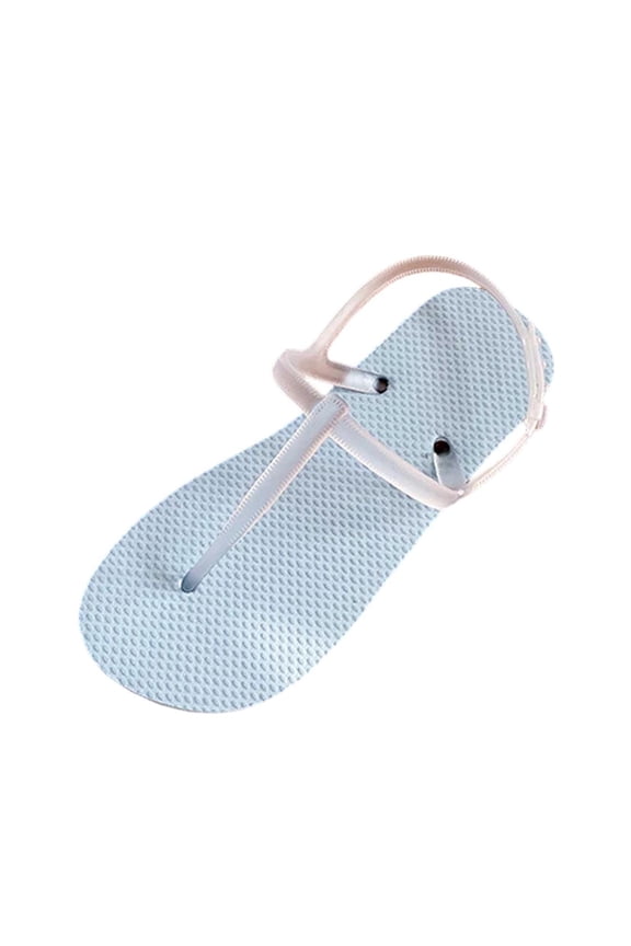 Flat Sandals for Women Adjustable Back Strap Flip Flops Casual Summer Daily Sandals