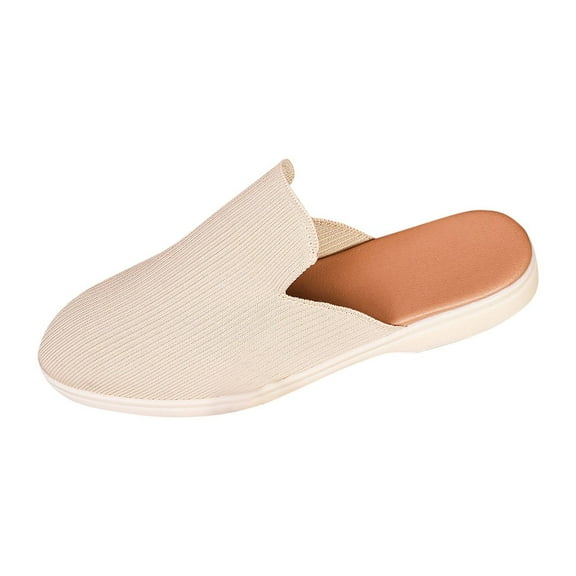 Wensltd Flats for Women Casual Versatile Breathable Closed Toe Spring and Fall Wide Width Shoes