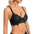 thumbnail image 1 of Wensltd Lace Bras for Women No Underwire Soft Supportive Comfortable Push Up Everyday Bra, 1 of 8