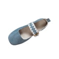 thumbnail image 1 of Wensltd Mary Jane Flat Shoe for Women Versatile Casual Shoes Soft Sole Classic Style Work Office Wear, 1 of 8