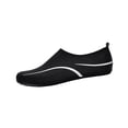 thumbnail image 1 of Wensltd Men Indoor Outdoor Water Shoes Solid Color Summer Trendy Beach Diving Shoes Wide Width Black, 1 of 6