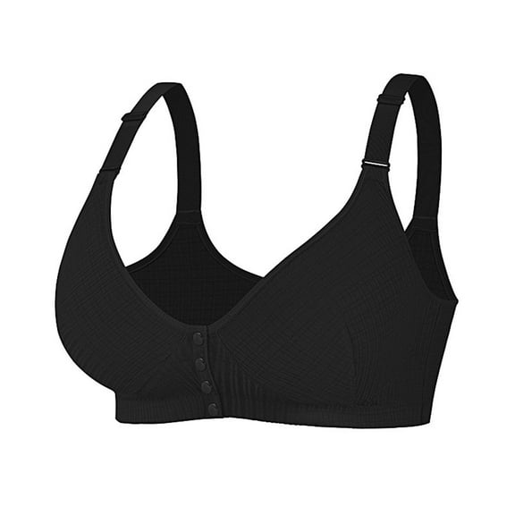 Wensltd Plus Size Bra for Women Daily Wear Adjustable Strap Comfy Style All Season Full Coverage Bras Versatile