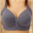 thumbnail image 1 of Wensltd Push Up Plus Size Bras for Women No Underwire Soft Supportive Comfortable, 1 of 3