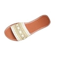 thumbnail image 1 of Wensltd Sandals for Women Flats Trendy Style Sandals Casual Lightweight Comfort Walking Spring Summer Beach Outdoor Daily Wear, 1 of 4