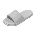 thumbnail image 1 of Wensltd Shower Slippers for Men EVA Open Toe Design Soft Lightweight Casual Summer Sandals for Indoor Bathroom, 1 of 6