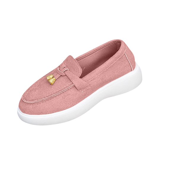 Wensltd Soft Sole Trendy Shoes for Women Loafer Spring Fall Wide Width Thick Sole Casual Daily Shoes